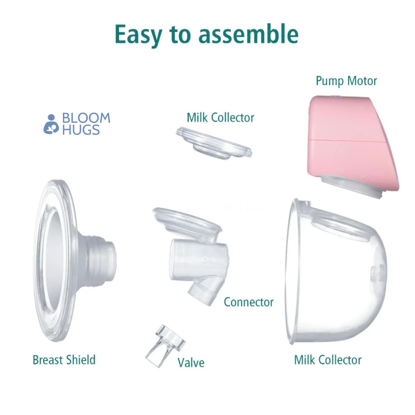 BloomHugs™ Breast Pump